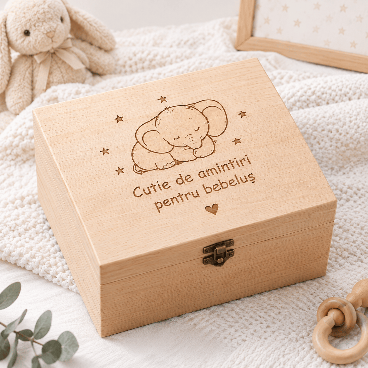 Cutie de amintiri pentru bebeluș