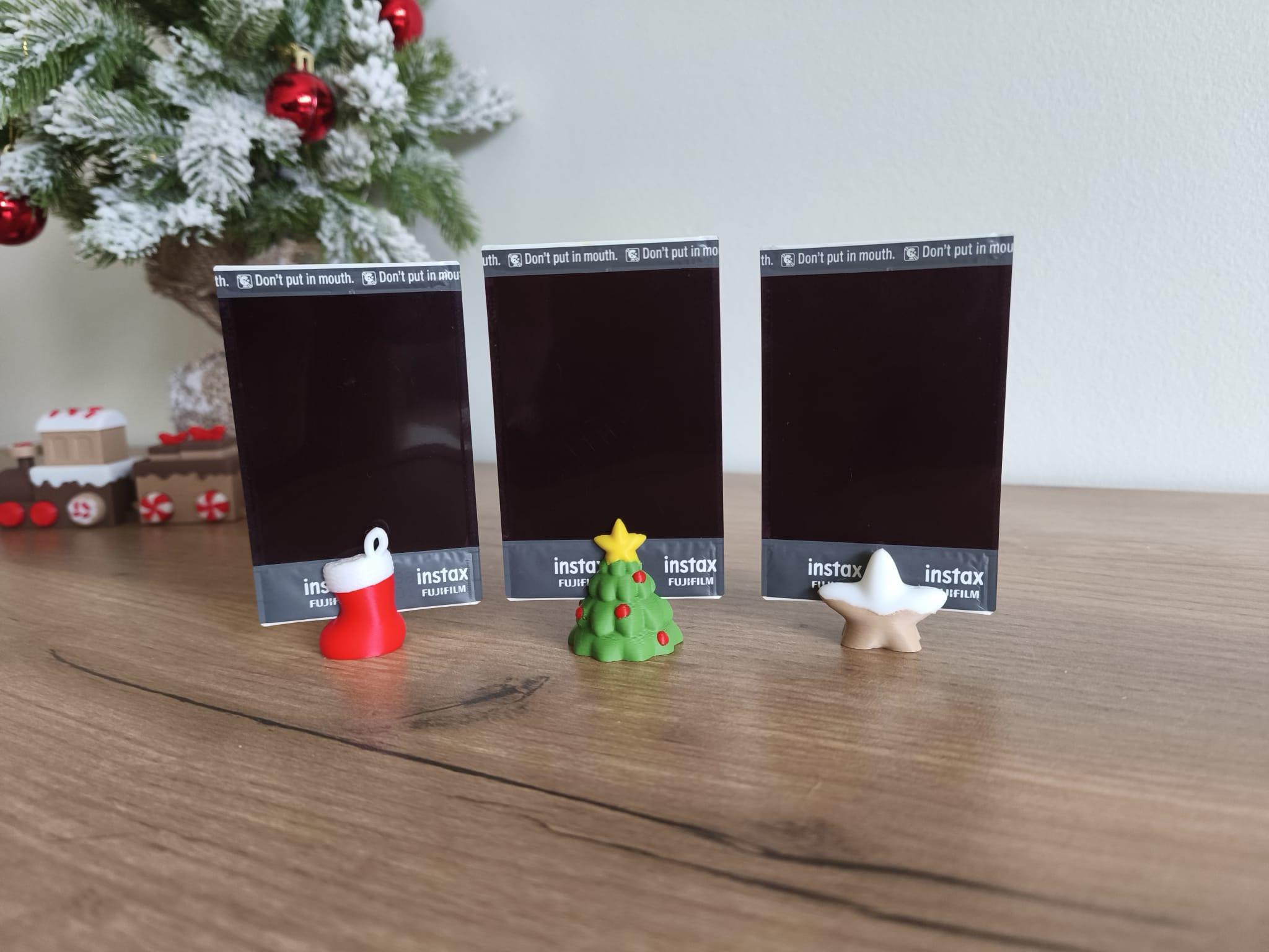 Set 3 suporturi de Crăciun pentru fotografii